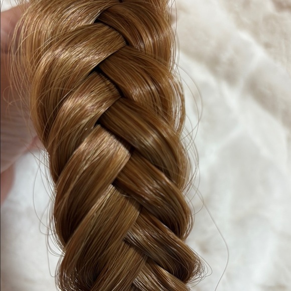 Elegant Brown Braided Headband - Picture 7 of 7